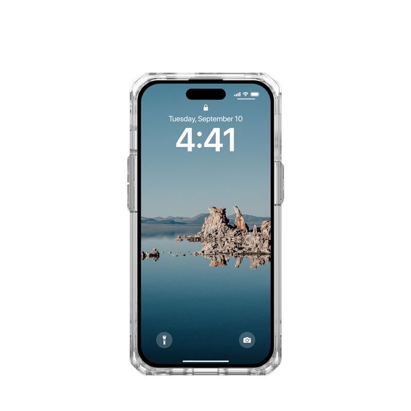 UAG iPhone 15 Plyo Series Θήκη Υψηλής Προστασίας με MagSafe - Ice / Silver - Διάφανη