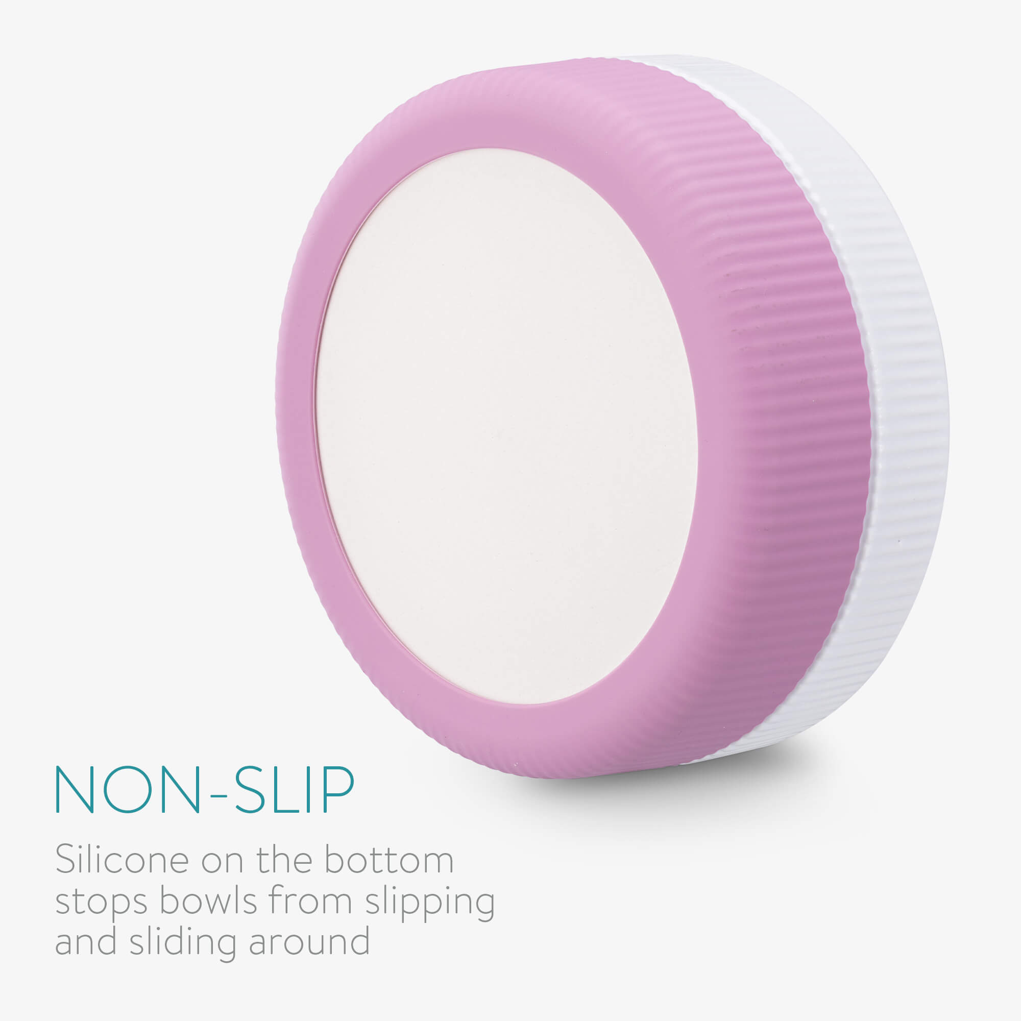 Navaris Σετ με 2 Κεραμικά Μπολ για Κατοικίδια 700ml - Pink - 53411.07