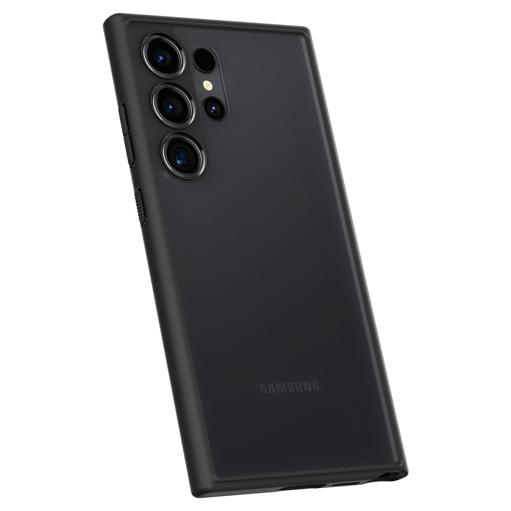 Spigen Samsung Galaxy S24 Ultra Σκληρή Θήκη με Πλαίσιο Σιλικόνης Ultra Hybrid - Frost Black