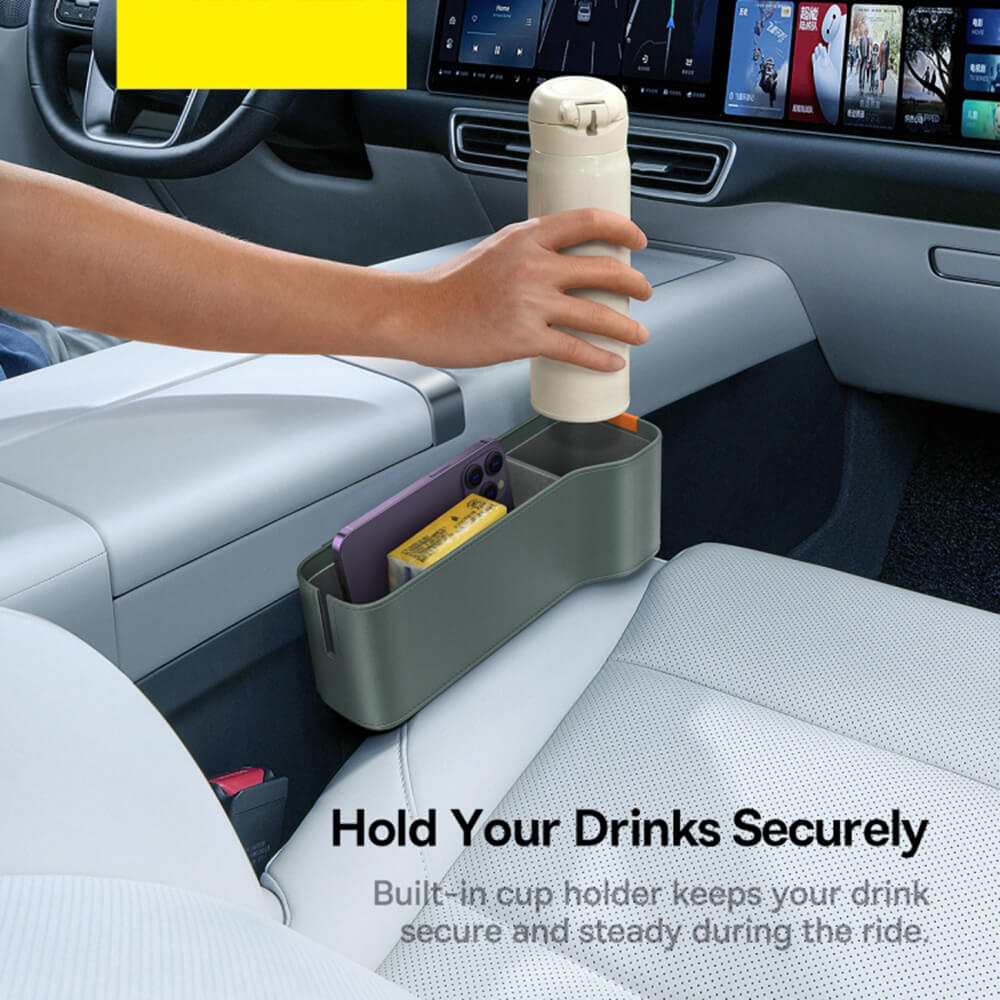 Baseus OrganizeFun Θήκη Οργάνωσης για το Αυτοκίνητο - Frosted Grey