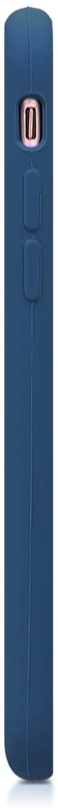 KW iPhone SE 2022 / SE 2020 / 7 / 8 Θήκη Σιλικόνης Rubber TPU - Navy Blue - 40225.116