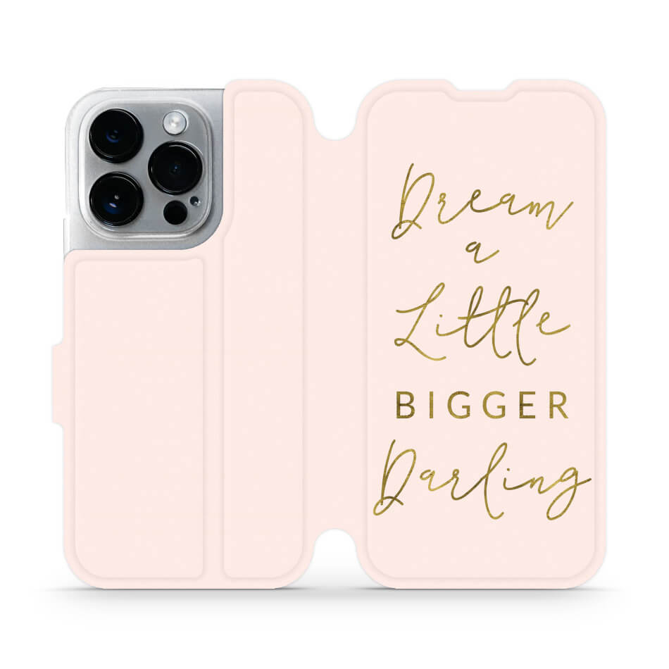 Mobiwear iPhone 14 Pro Θήκη Βιβλίο Slim Flip - Design Pink Dream - M014S