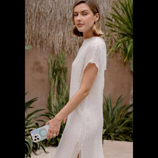 Uniq iPhone 16 Pro Max Coehl Willow Σκληρή Θήκη με MagSafe - Opal / Iridescent