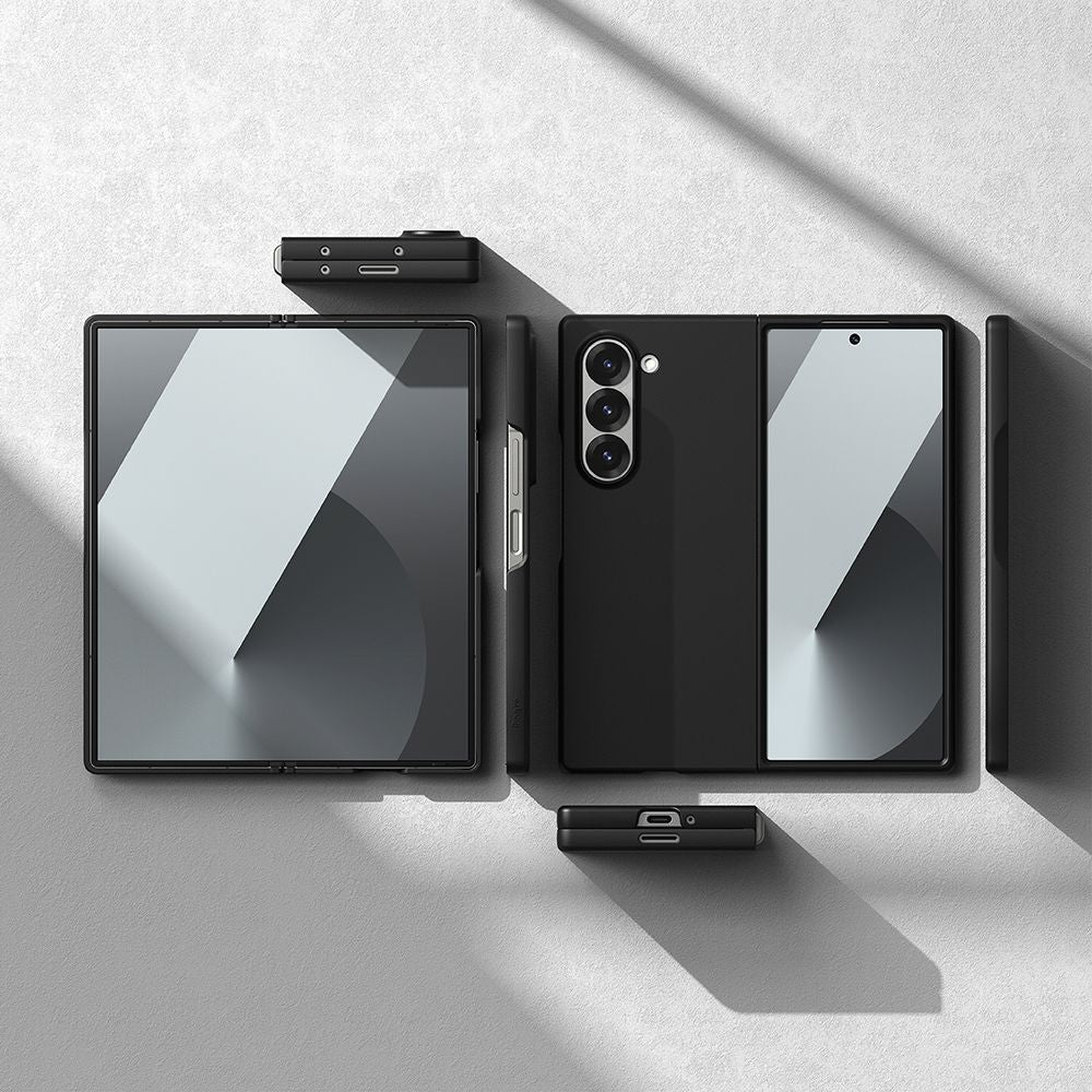 Ringke Samsung Galaxy Z Fold6 Slim Magnetic Λεπτή Θήκη από Σκληρό Πλαστικό με MagSafe - Black