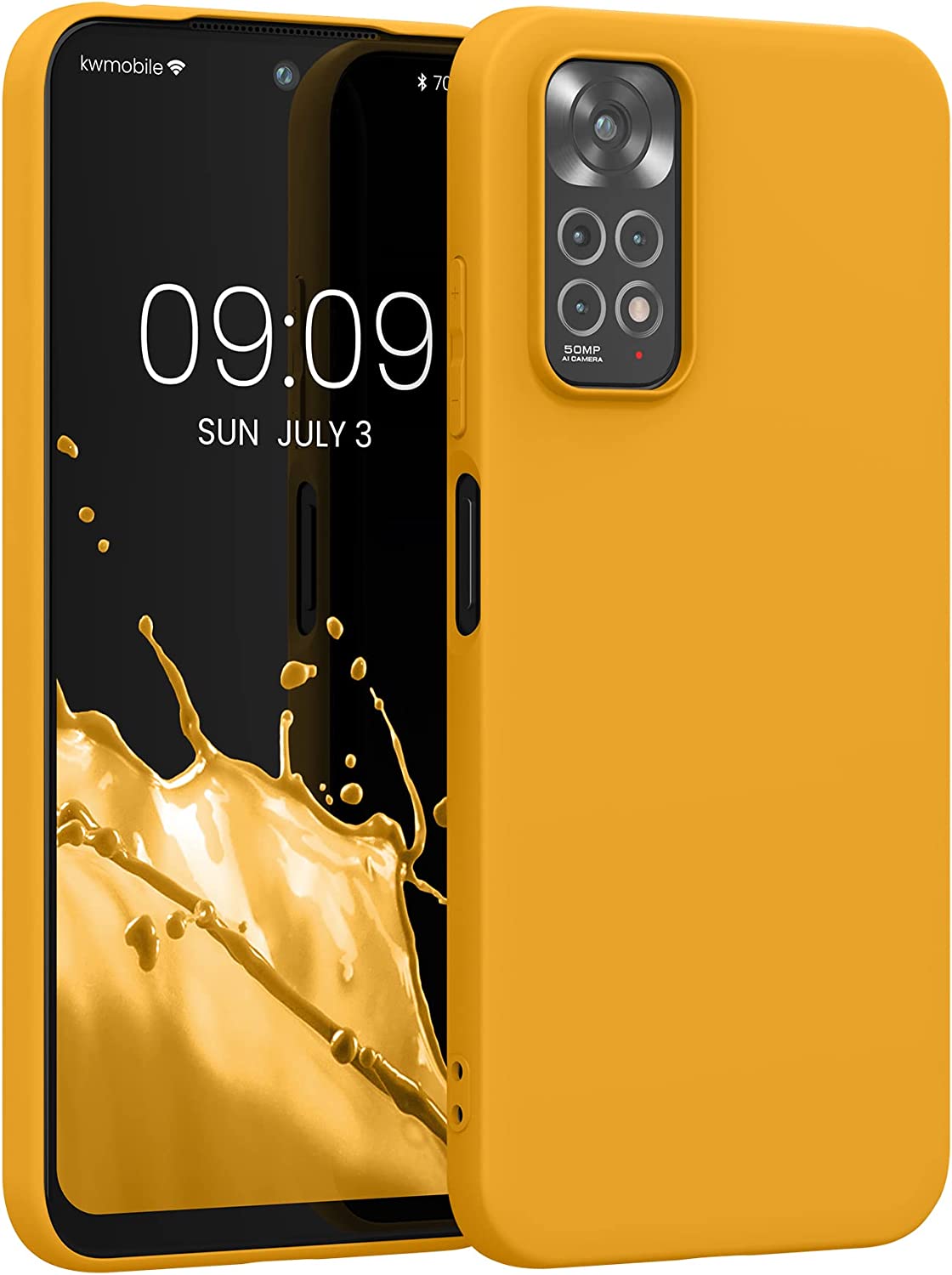KW Xiaomi Redmi Note 11 / Redmi Note 11S Θήκη Σιλικόνης TPU - Mango - 57368.191