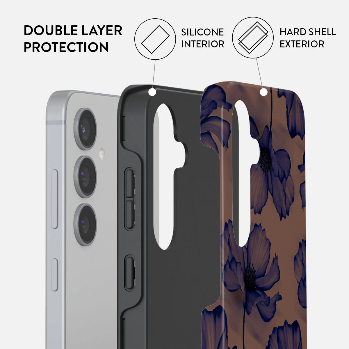 Burga Samsung Galaxy S24 Fashion Tough Σκληρή Θήκη - Velvet Night