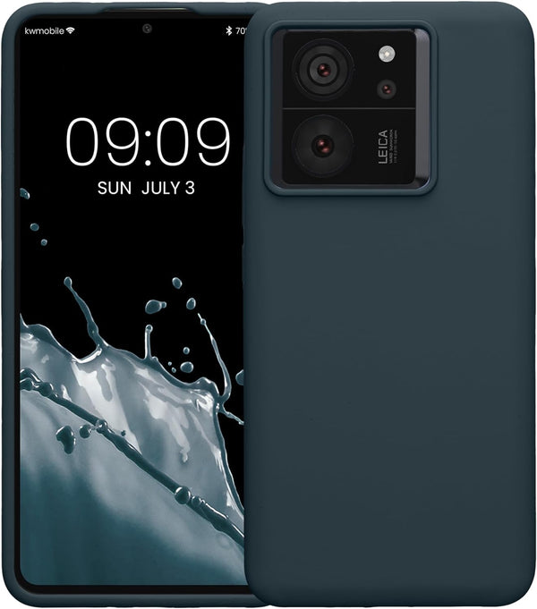 KW Xiaomi 13T / 13T Pro Rubberized TPU Θήκη Σιλικόνης - Dark Slate