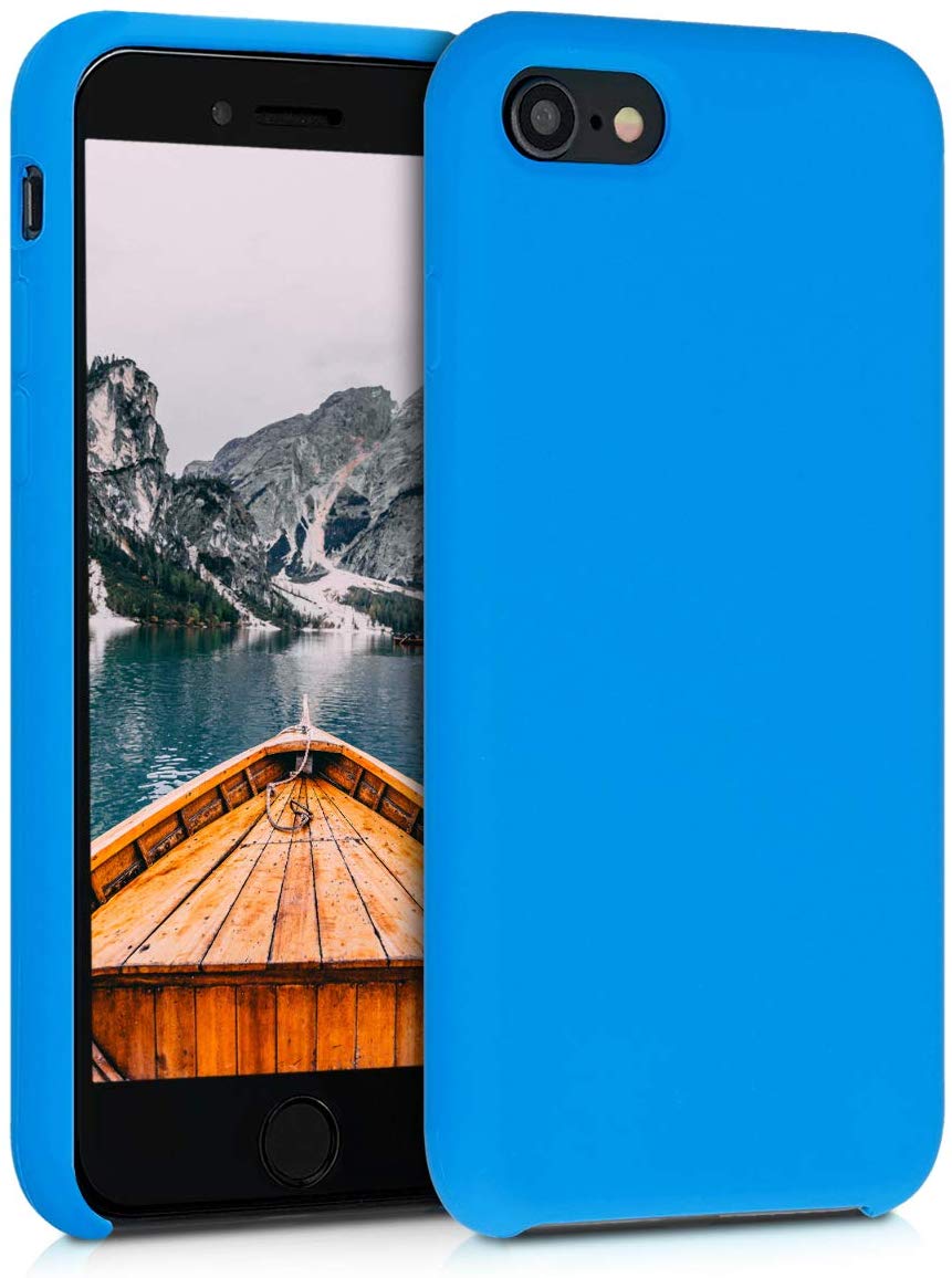 KW iPhone SE 2022 / SE 2020 / 7 / 8 Θήκη Σιλικόνης Rubber TPU - Blue Temptation - 40225.157