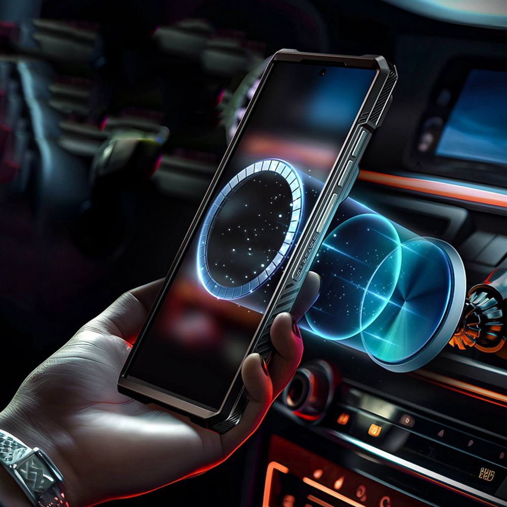 Supcase Samsung Galaxy S24 Ultra UB XT Mag Σκληρή Θήκη με Κάλυμμα Κάμερας / Stand και Magsafe - Blue