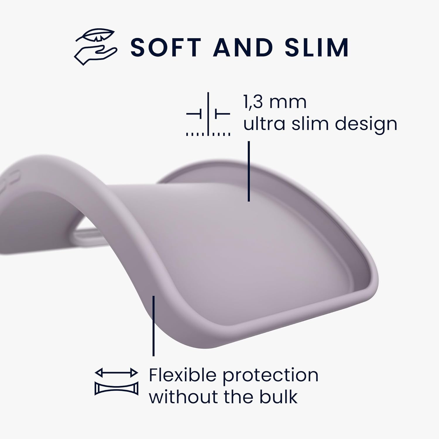 KW Samsung Galaxy A35 5G Λεπτή Θήκη Σιλικόνης TPU - Lavender