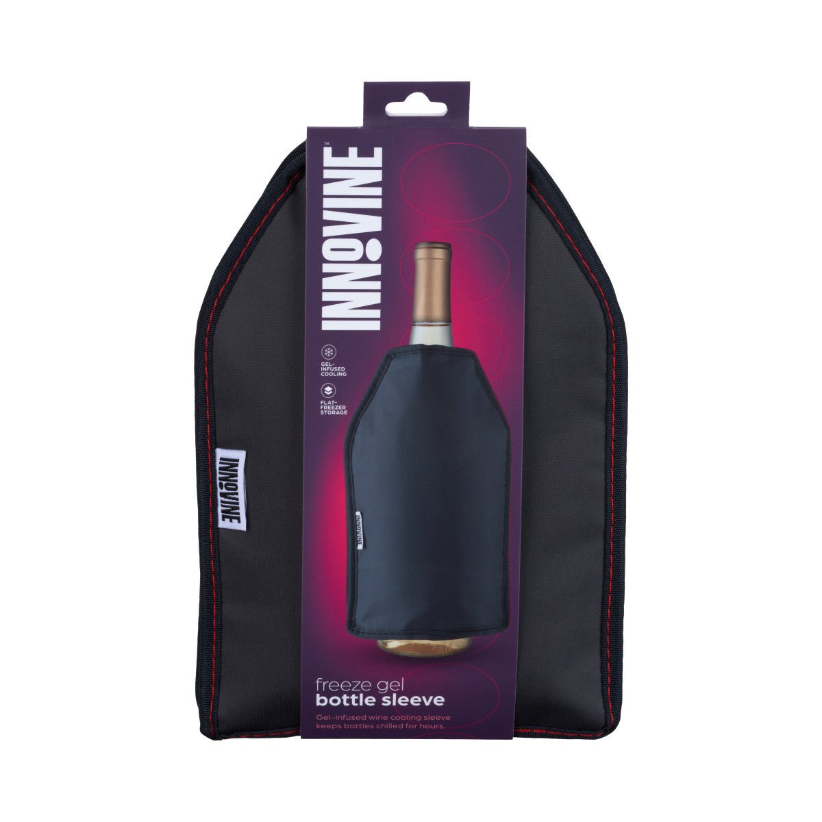 Innovine Θερμική Θήκη Ψύξης Φιάλης Κρασιού - Graphite