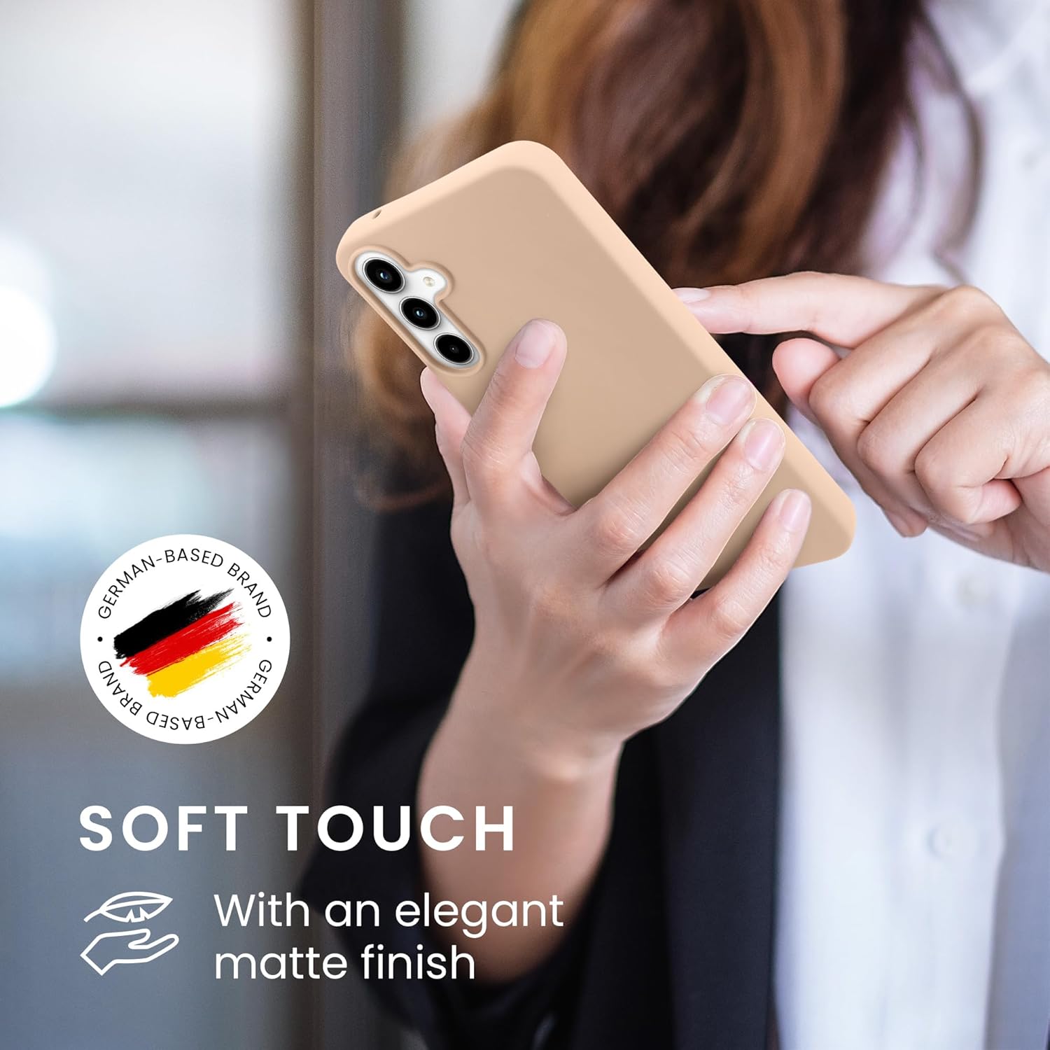 KW Samsung Galaxy A35 5G Λεπτή Θήκη Σιλικόνης TPU - Coconut Swirl