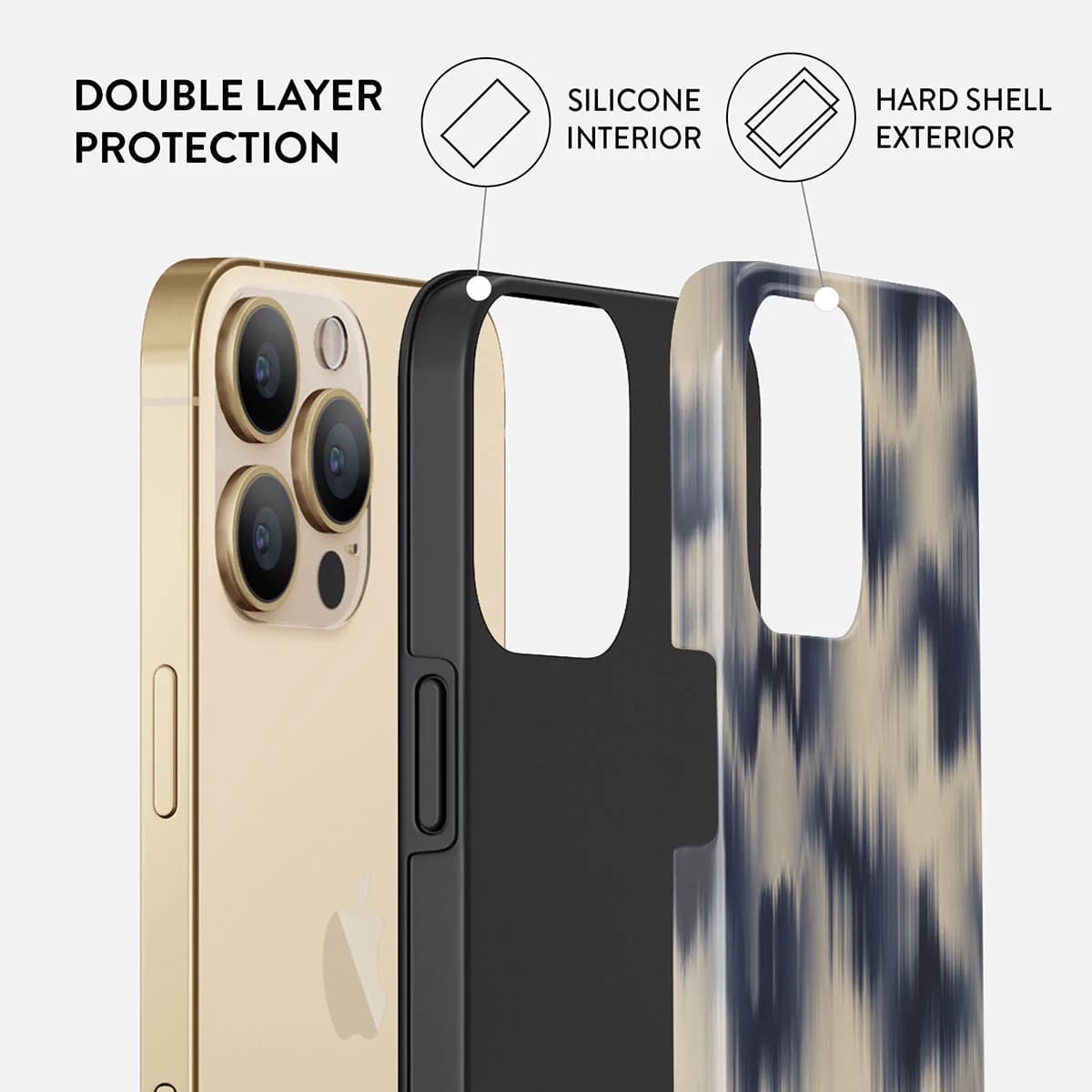 Burga iPhone 13 Pro Max Fashion Tough Σκληρή Θήκη - Avalanche