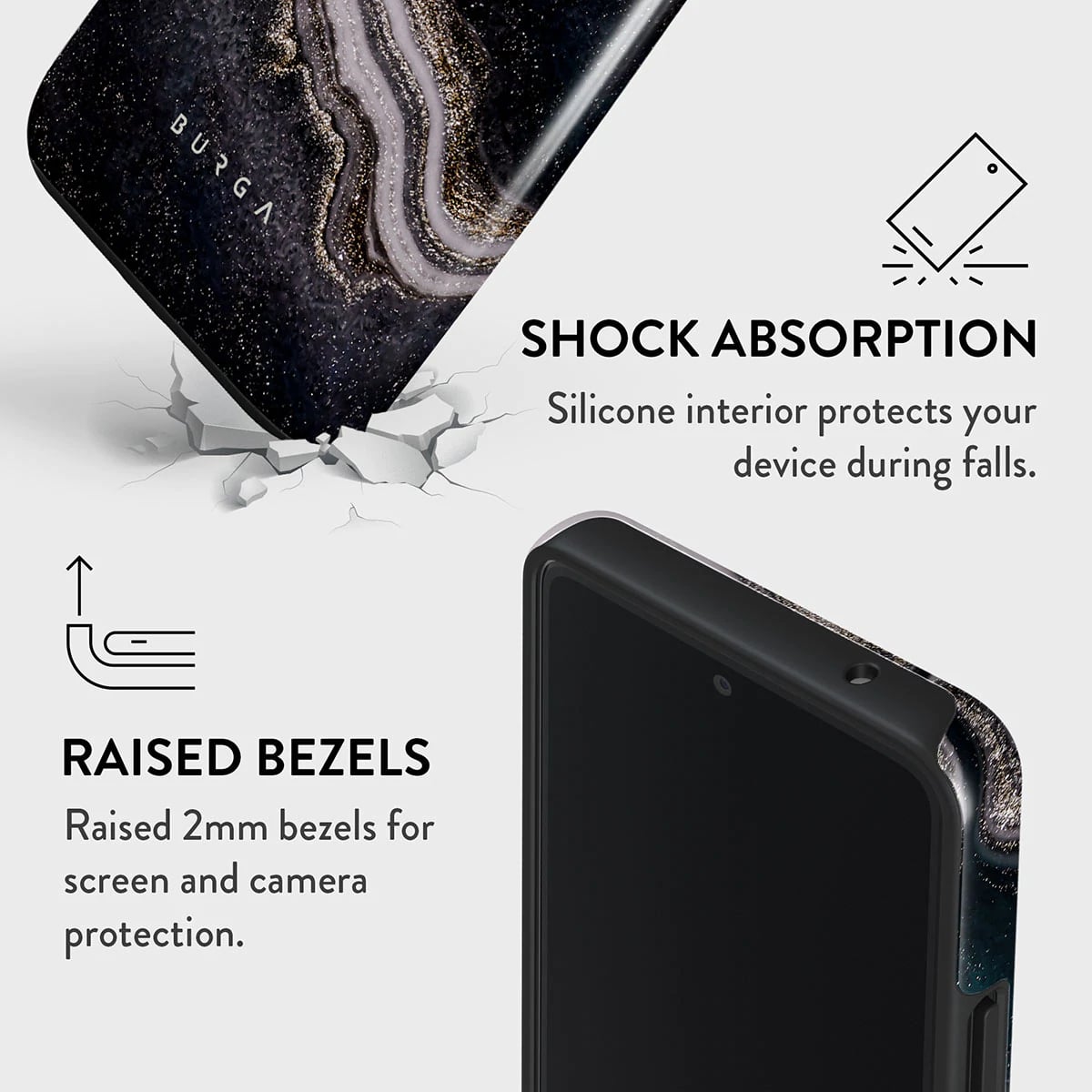 Burga Samsung Galaxy A53 5G Fashion Tough Σκληρή Θήκη - Magic Night