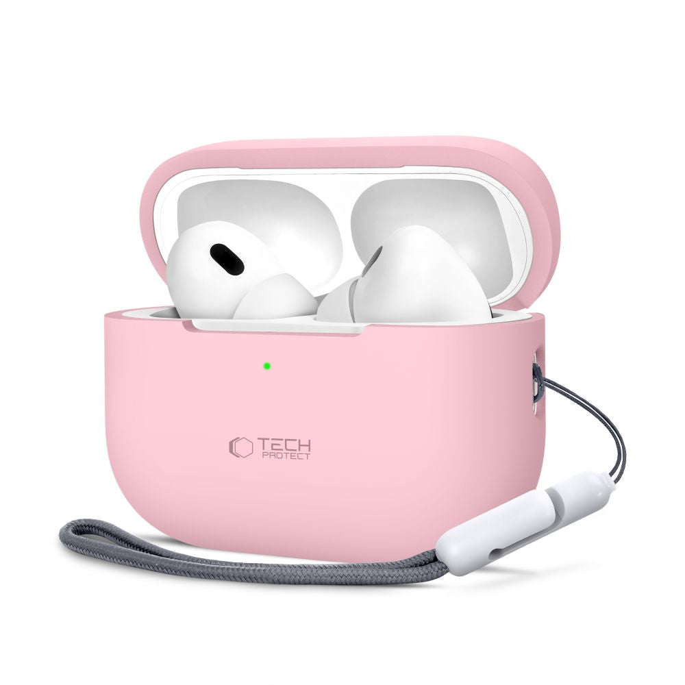 Tech-Protect AirPods Pro 1 / 2 Θήκη Σιλικόνης - Silicone - Dusty Pink