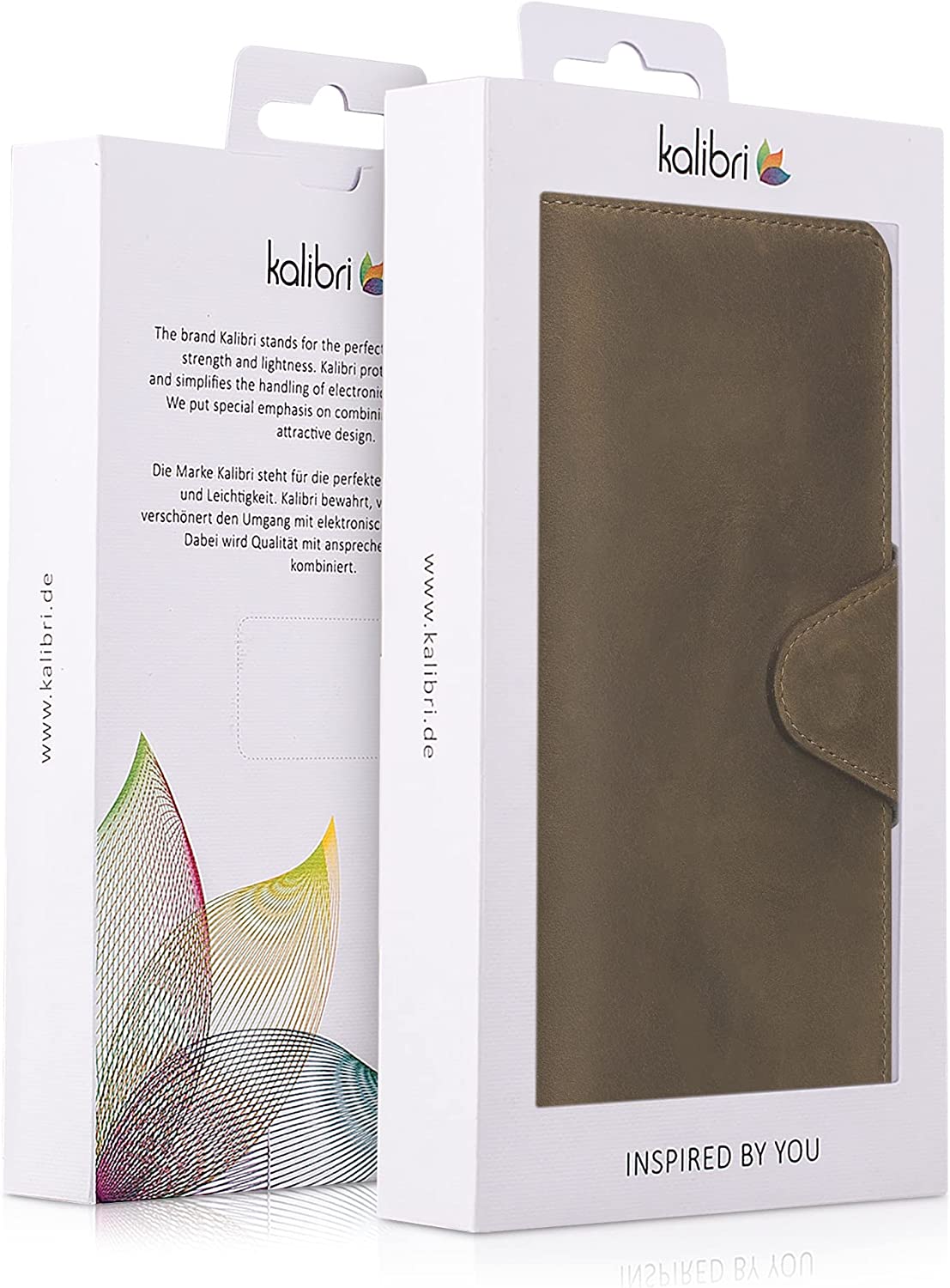 Kalibri Samsung Galaxy A23 5G Θήκη Πορτοφόλι Stand από Γνήσιο Δέρμα - Brown - 58321.05