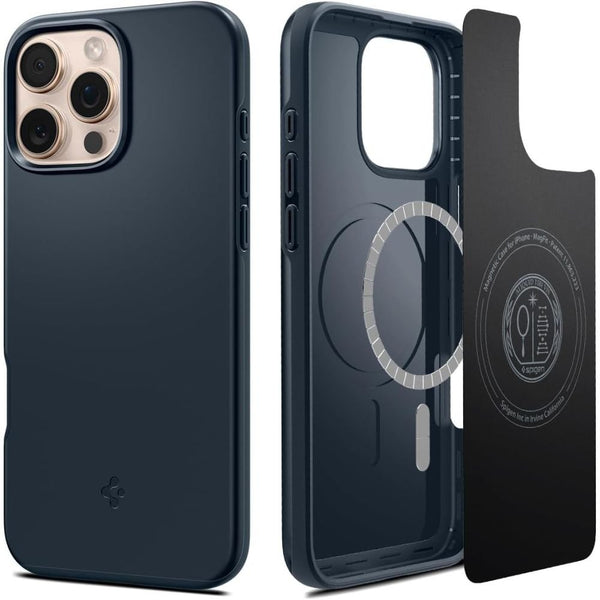 Spigen iPhone 16 Pro Thin Fit Mag Θήκη με MagSafe - Metal Slate
