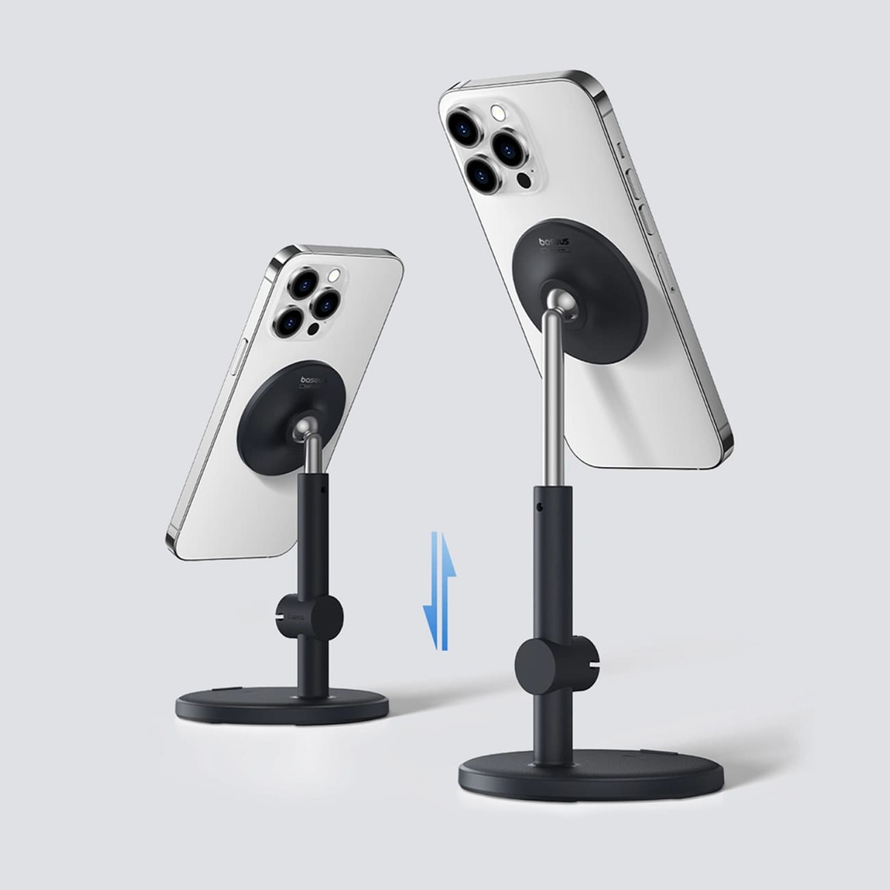 Baseus MagPro Telescopic Μαγνητική Βάση Στήριξης Κινητού - Black