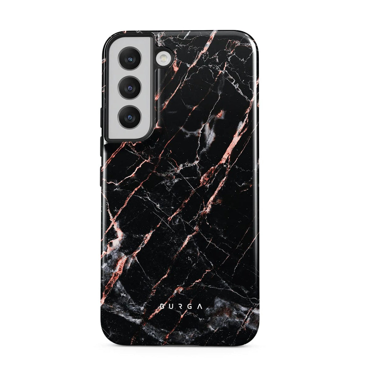 Burga Samsung Galaxy S22 Plus Fashion Tough Σκληρή Θήκη - Rose Gold Marble