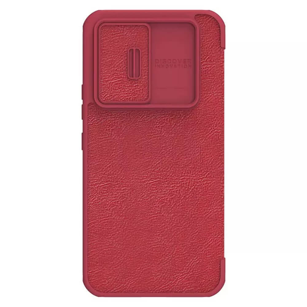 Nillkin Samsung Galaxy A54 5G Qin Leather Pro Flip Book Case with Camera Protection Θήκη Βιβλίο με Κάλυμμα για την Κάμερα - Red