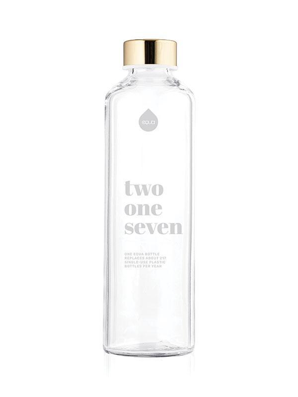 Equa 217 White Γυάλινο Μπουκάλι Νερού - 750ml - White / Διάφανο