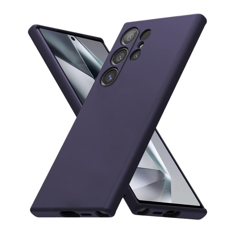 Crong Samsung Galaxy S24 Ultra Cover Θήκη Σιλικόνης - Purple