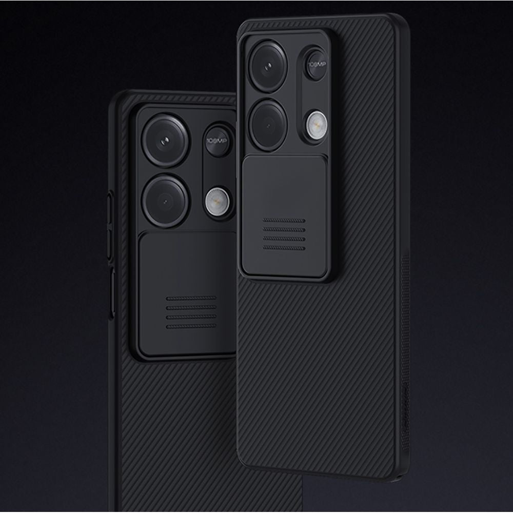 Nillkin Xiaomi Redmi Note 13 5G CamShield Σκληρή Θήκη με Κάλυμμα για την Κάμερα - Black