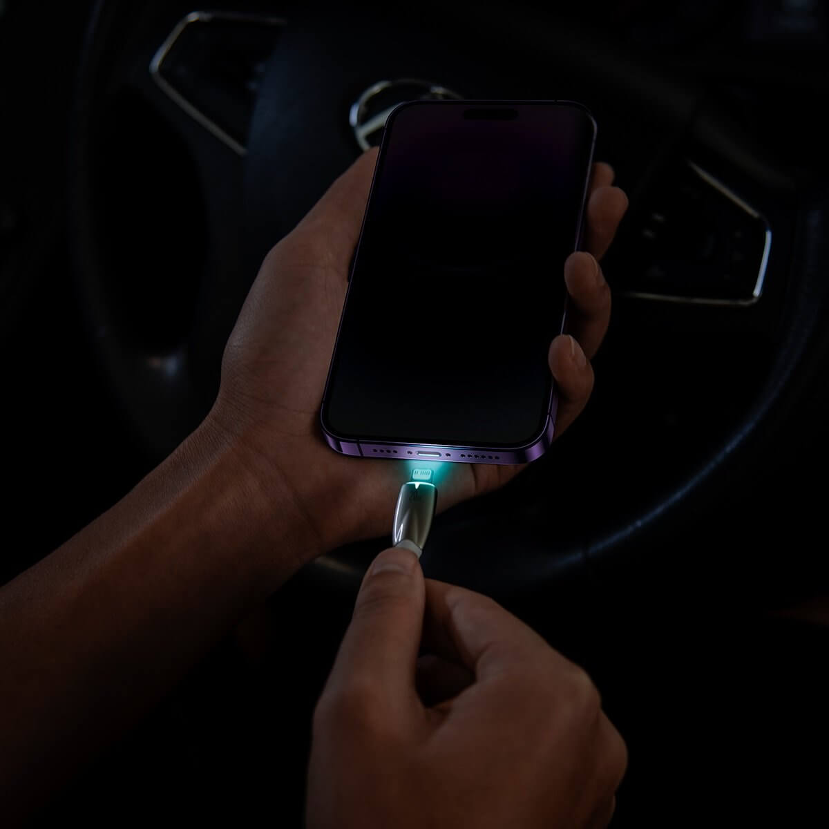 Baseus Glimmer Series PD 20W - Καλώδιο Δεδομένων και Φόρτισης Type-C to Lightning 1M - White - CADH000002