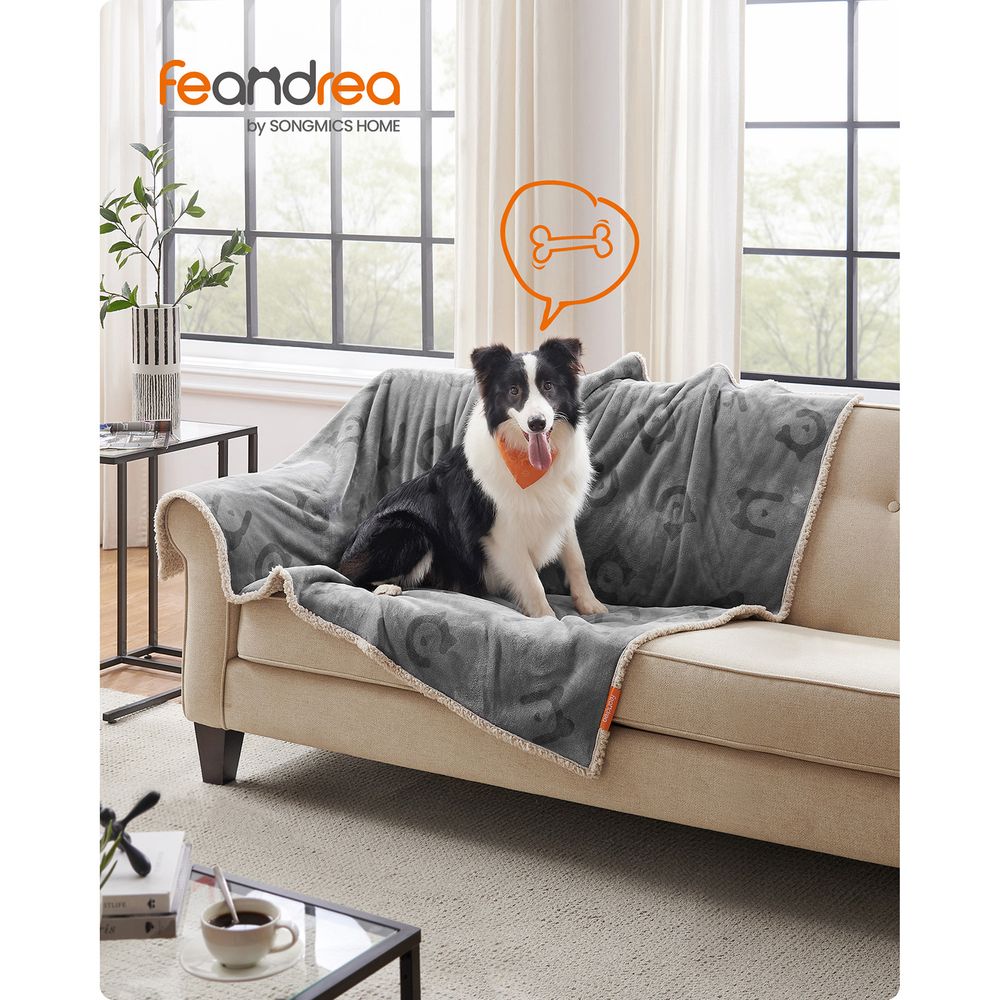 Feandrea Κουβέρτα / Κρεβάτι για Κατοικίδια - 152 x 127 cm - Grey - PPB060G01