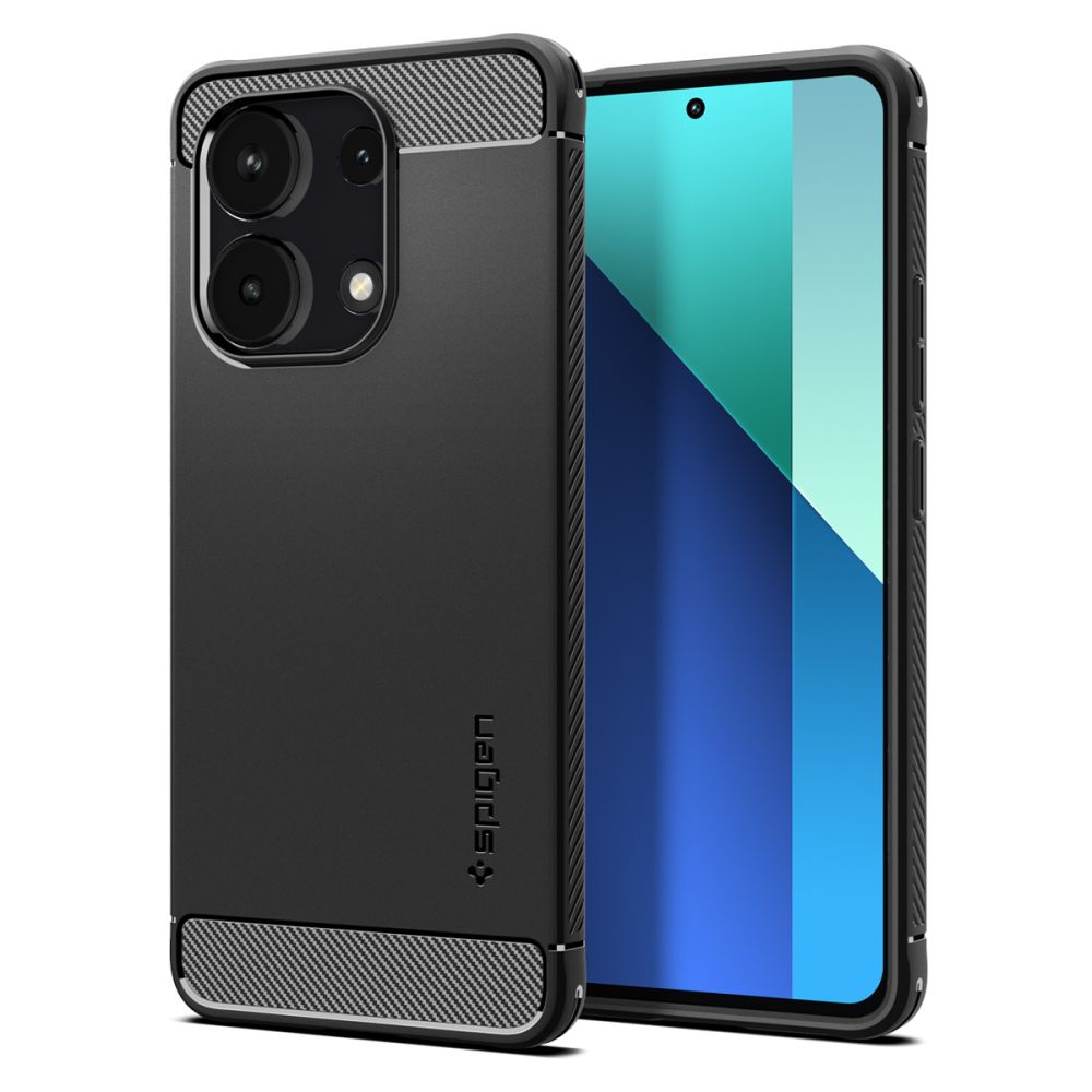 Spigen Xiaomi Redmi Note 13 4G Θήκη TPU Rugged Armor - Matte Black