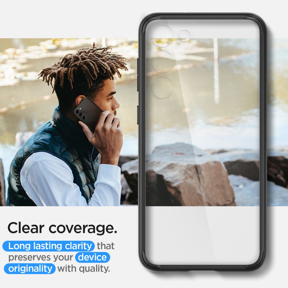 Spigen Samsung Galaxy S23+ Σκληρή Θήκη με Πλαίσιο Σιλικόνης Ultra Hybrid - Matte Black