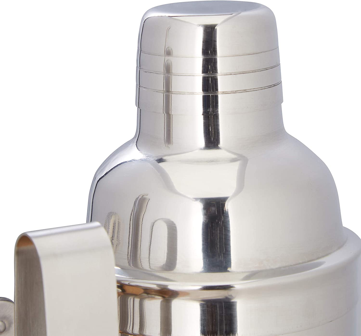 Relaxdays Σετ Κοκτέιλ 9 Τεμαχίων από Ανοξείδωτο Ατσάλι με Βάση από Μπαμπού - Silver / Natural - 4052025259488