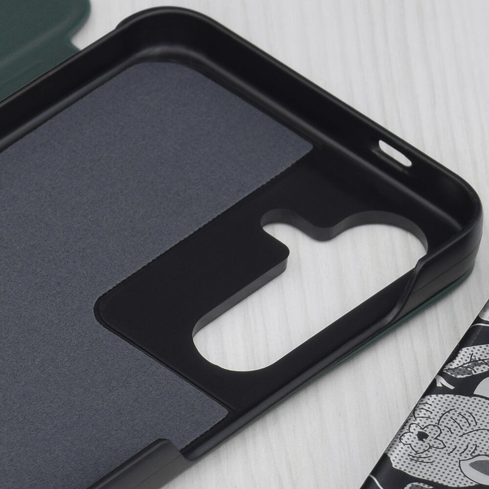 Techsuit Samsung Galaxy S25 - eFold Series - Θήκη Βιβλίο - Dark Green