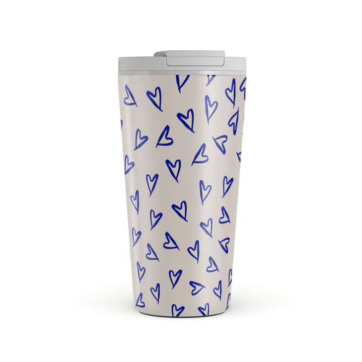 Burga Κούπα Θερμός από Ανοξείδωτο Ατσάλι - Flap Lid - 500ml - Love Me Right