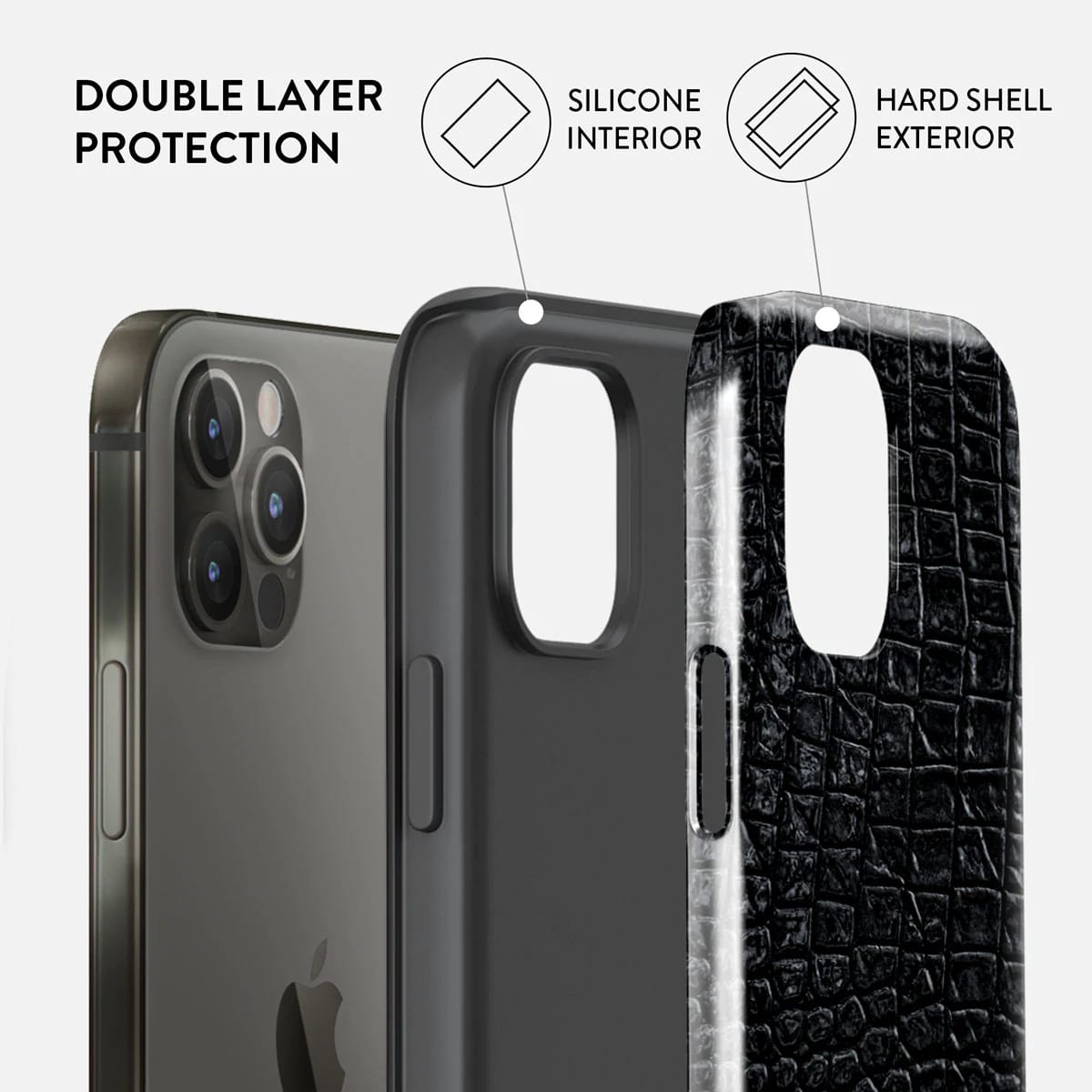 Burga iPhone 12 Pro Max Fashion Tough Σκληρή Θήκη - Reaper's Touch