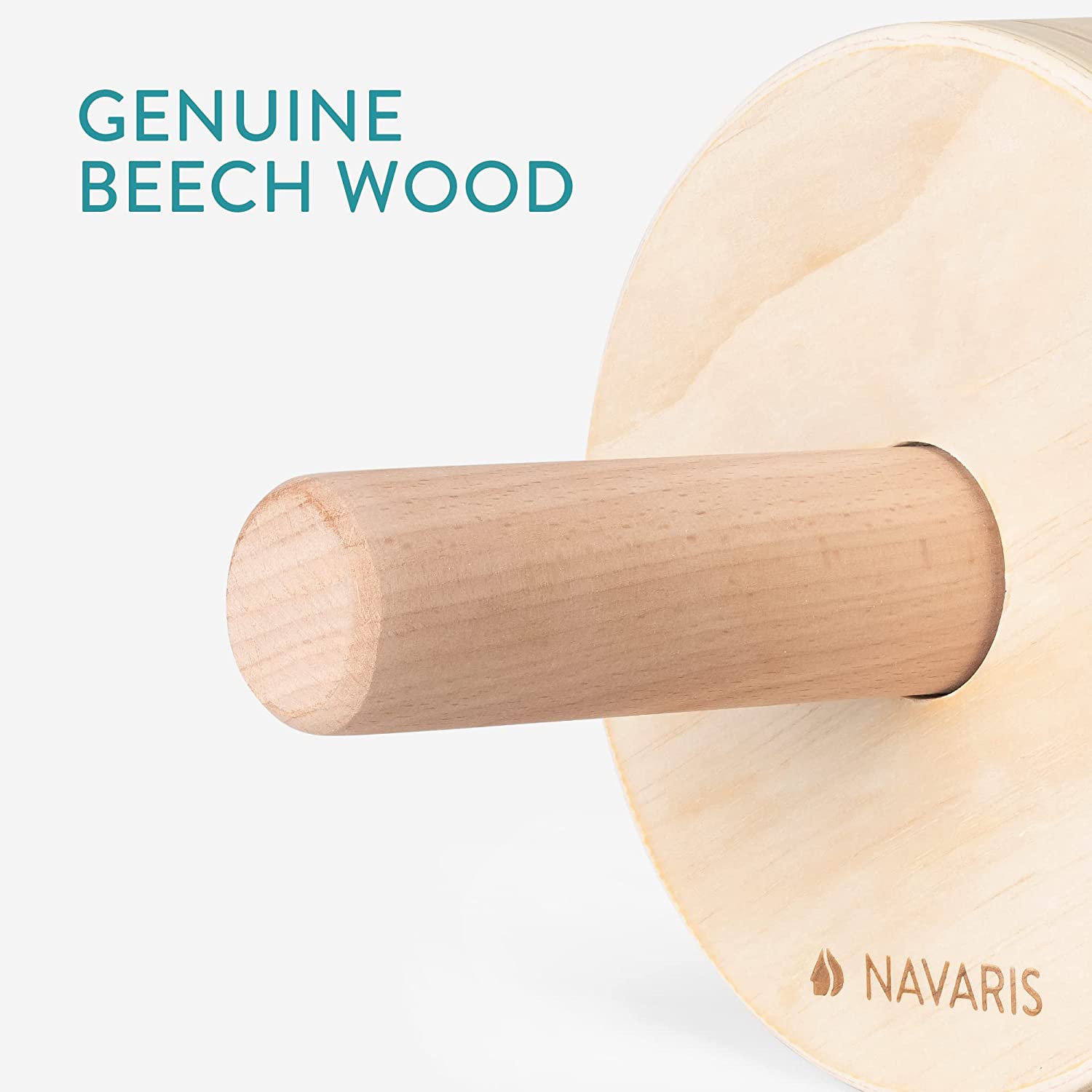 Navaris Roller για Εκγύμναση των Κοιλιακών Μυών από Ξύλο - 57261.01