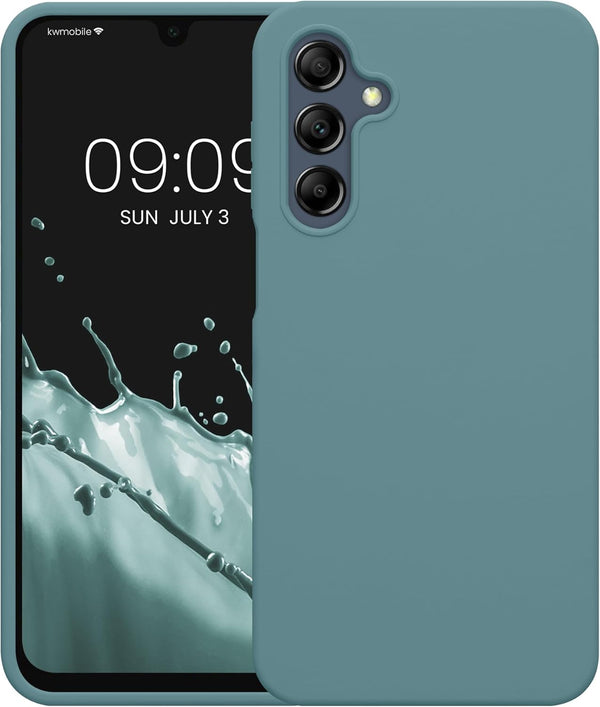 KW Samsung Galaxy A16 4G / A16 5G Θήκη Σιλικόνης Rubberized TPU - Arctic Night - likebrands.gr