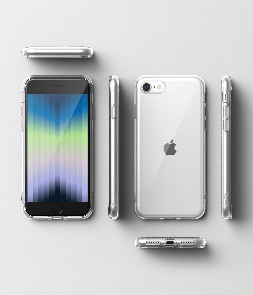Ringke iPhone SE 2022 / SE 2020 / 7 / 8 Air Ultra-Thin TPU Case Λεπτή Θήκη Σιλικόνης - Διάφανη