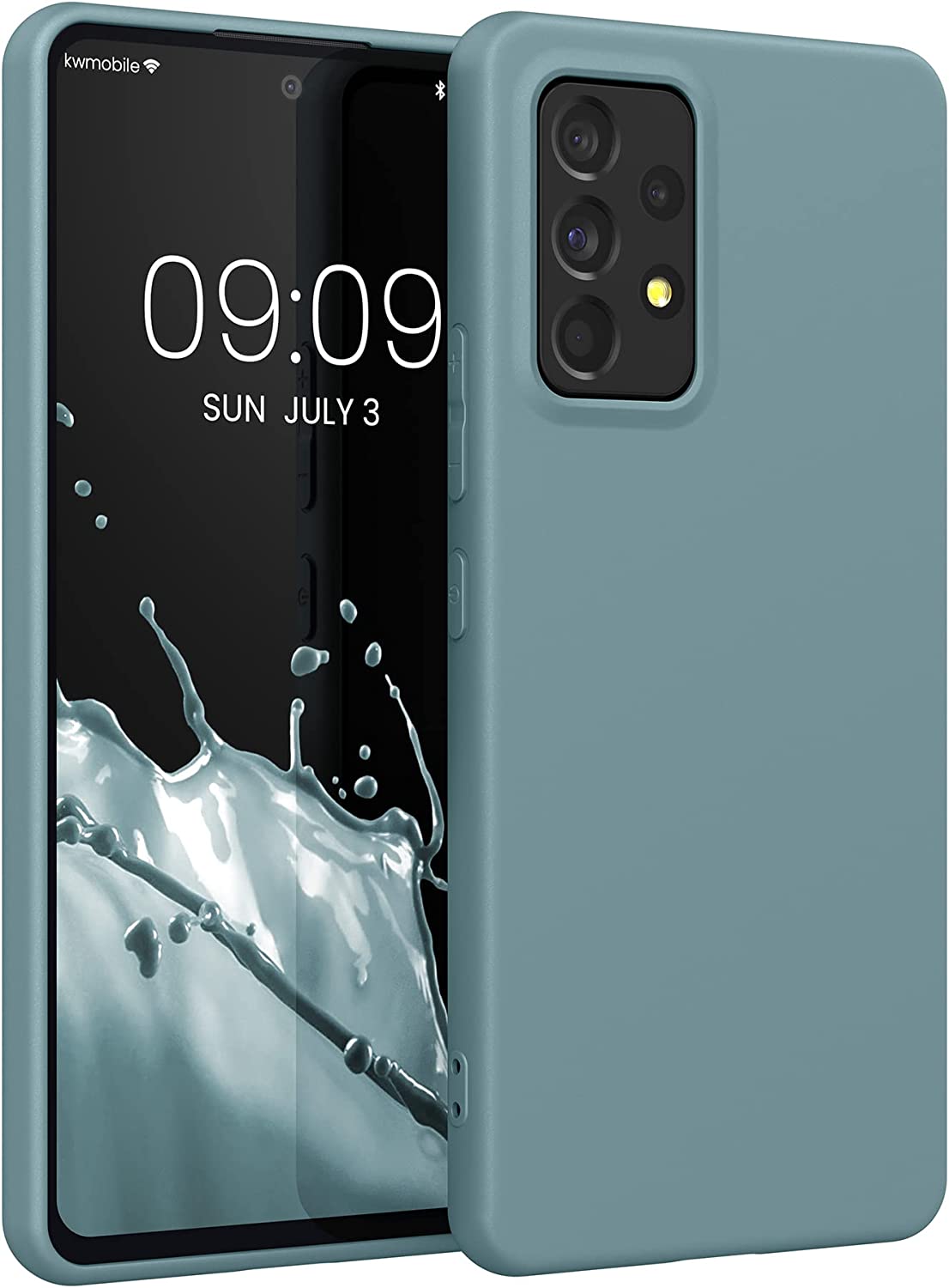 KW Samsung Galaxy A53 5G Θήκη Σιλικόνης TPU - Arctic Night - 57808.207