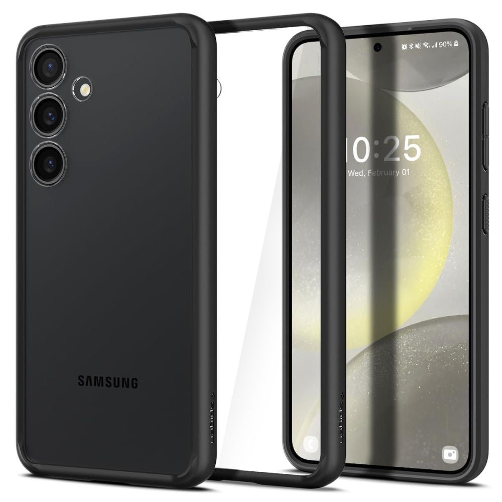 Spigen Samsung Galaxy S24 - Ultra Hybrid Σκληρή Θήκη με Πλαίσιο Σιλικόνης - Matte Black