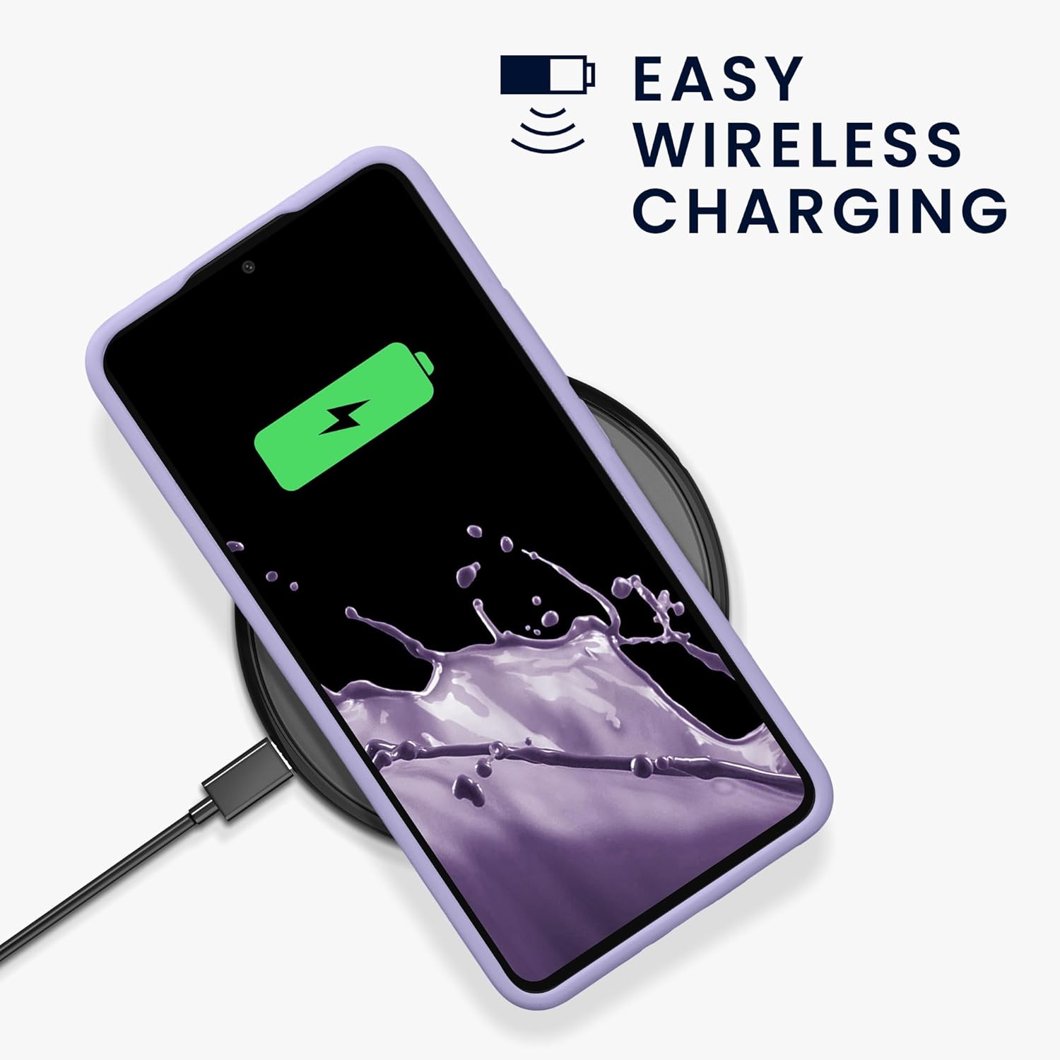 KW Xiaomi 13T / 13T Pro Rubberized TPU Θήκη Σιλικόνης - Lavender