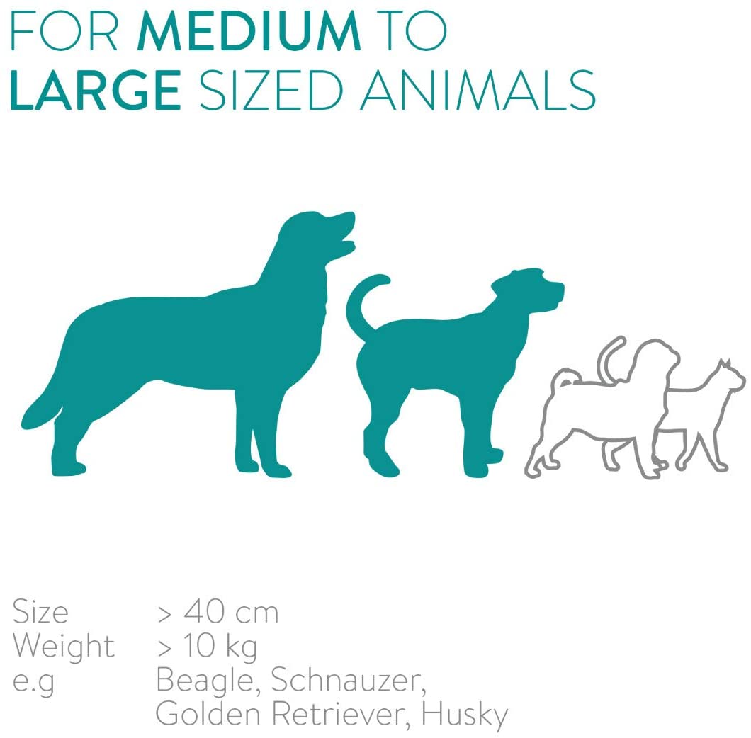 Navaris Pet Cooling Mat - Στρώμα Ψύξης για Κατοικίδια - 90 x 50 cm - Design Bone - 51240.2