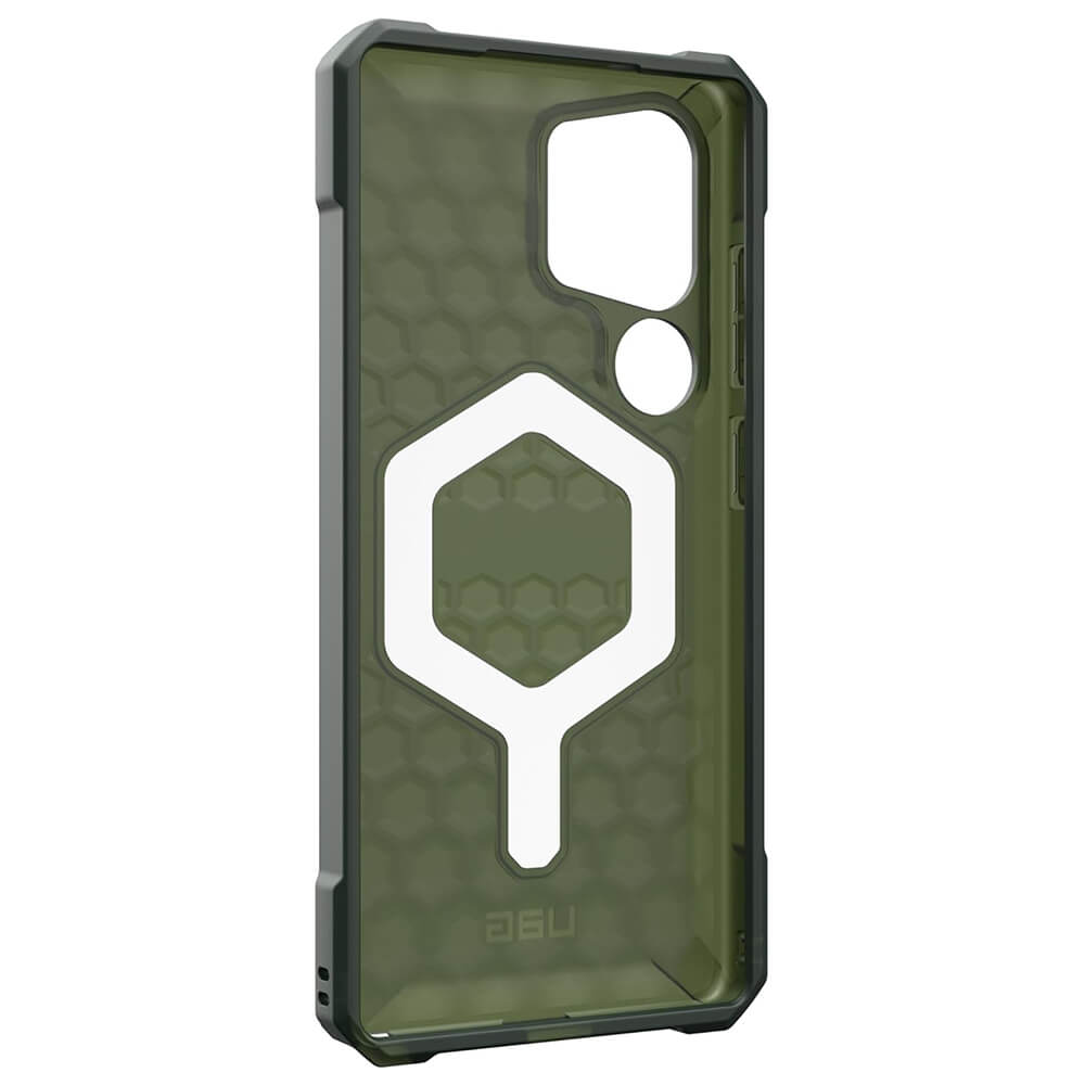 UAG Samsung Galaxy S25 Ultra Essential Armor MagSafe Θήκη Σιλικόνης TPU με MagSafe - Olive Drab