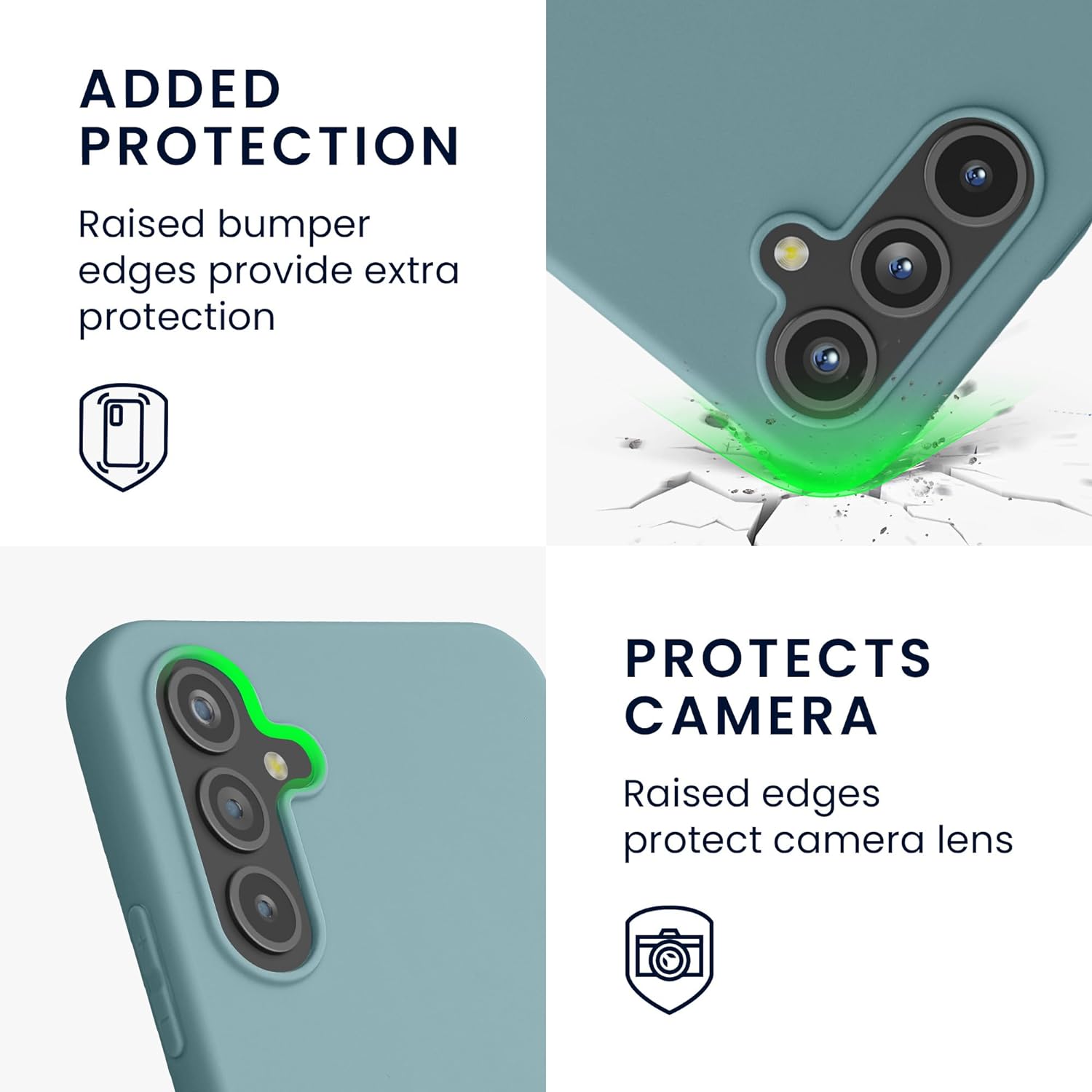 KW Samsung Galaxy A54 5G Θήκη Σιλικόνης TPU - Antique Stone