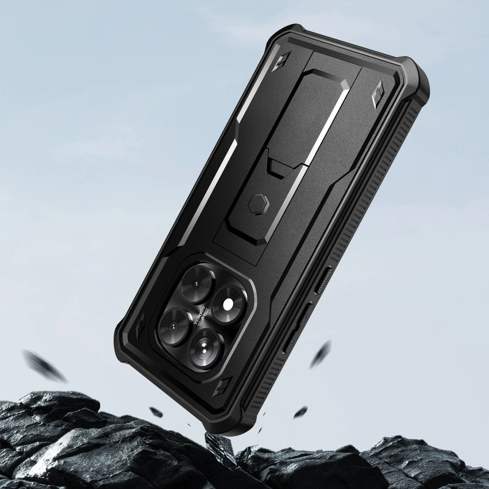 Tech-Protect Xiaomi Redmi Note 14 Pro 5G / Poco X7 Kevlar Pro Θήκη 360 Full Body με Προστασία Οθόνης και Stand - Black