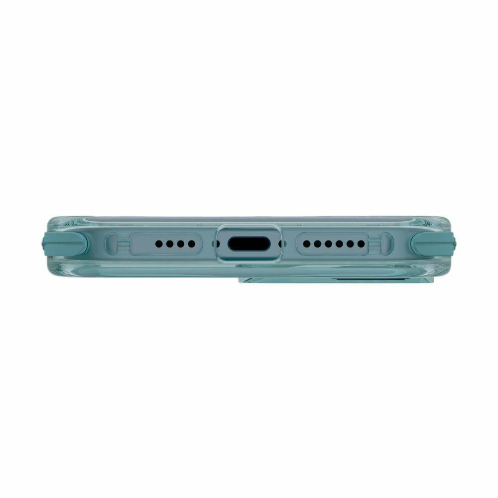 Uniq iPhone 16 Plus Combat Magclick Σκληρή Θήκη με Πλαίσιο Σιλικόνης και MagSafe - Teal Green