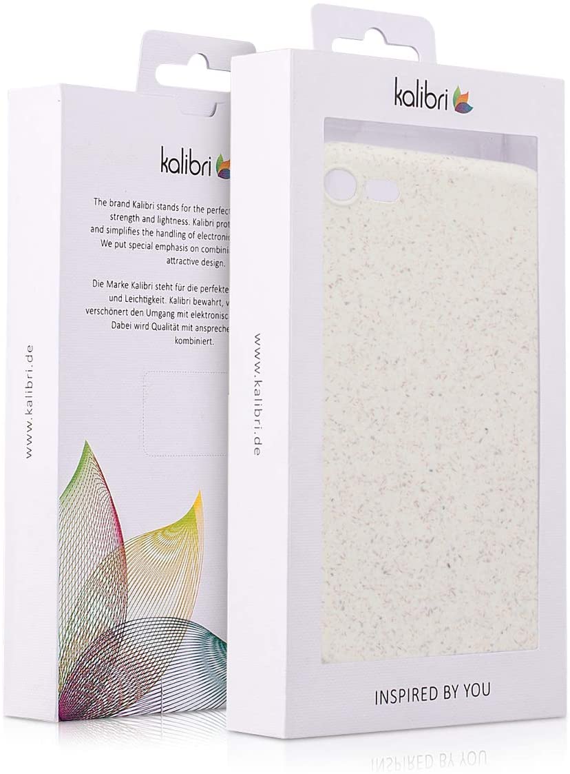 Kalibri iPhone SE 2022 / SE 2020 / 7 / 8 Θήκη Σιλικόνης TPU με Ανακυκλώσιμο και Βιοδιασπώμενο Υλικό - White - 49106.02