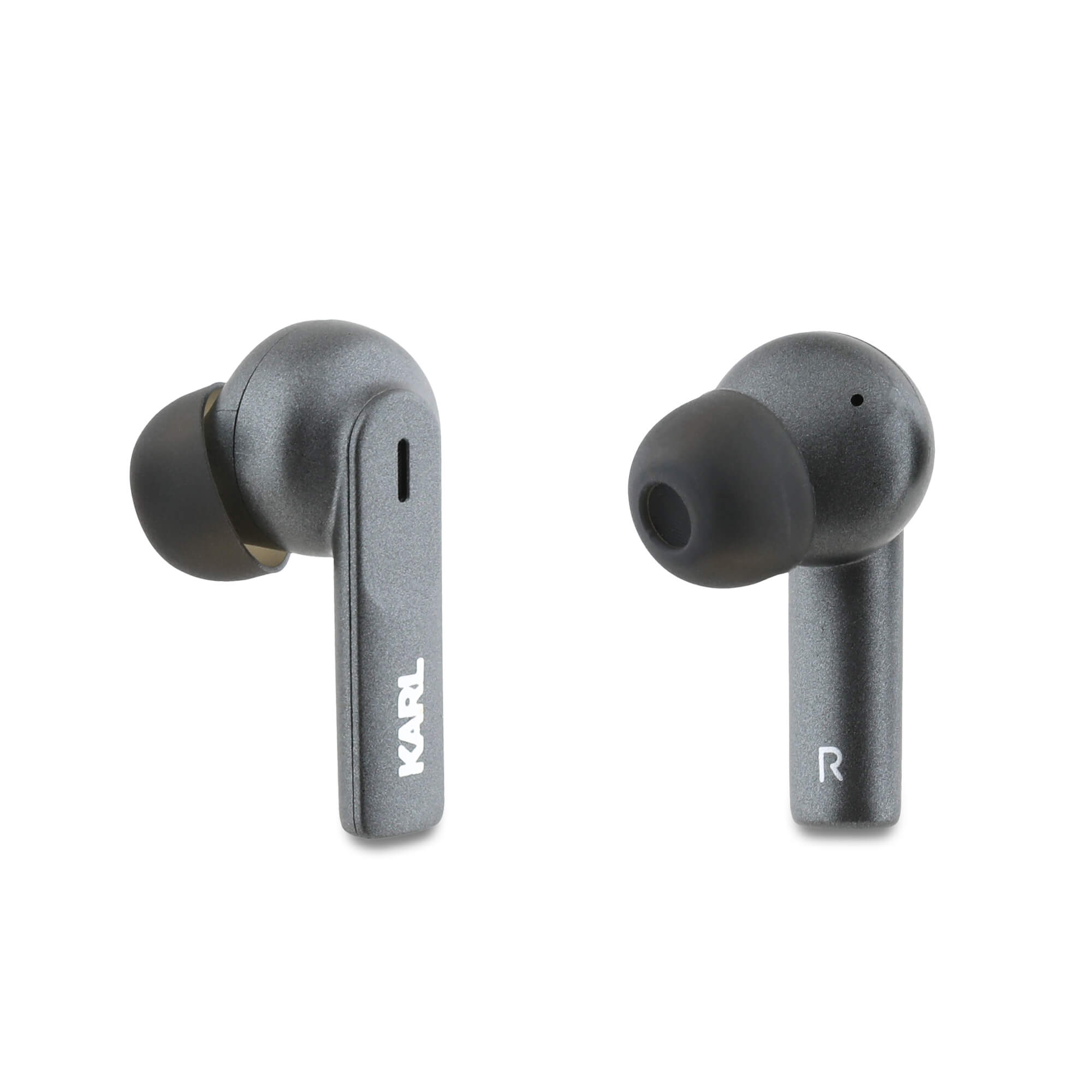 Karl Lagerfeld Metal Printed Logo - Bluetooth 5.4 - Ασύρματα ακουστικά για Κλήσεις / Μουσική - Black