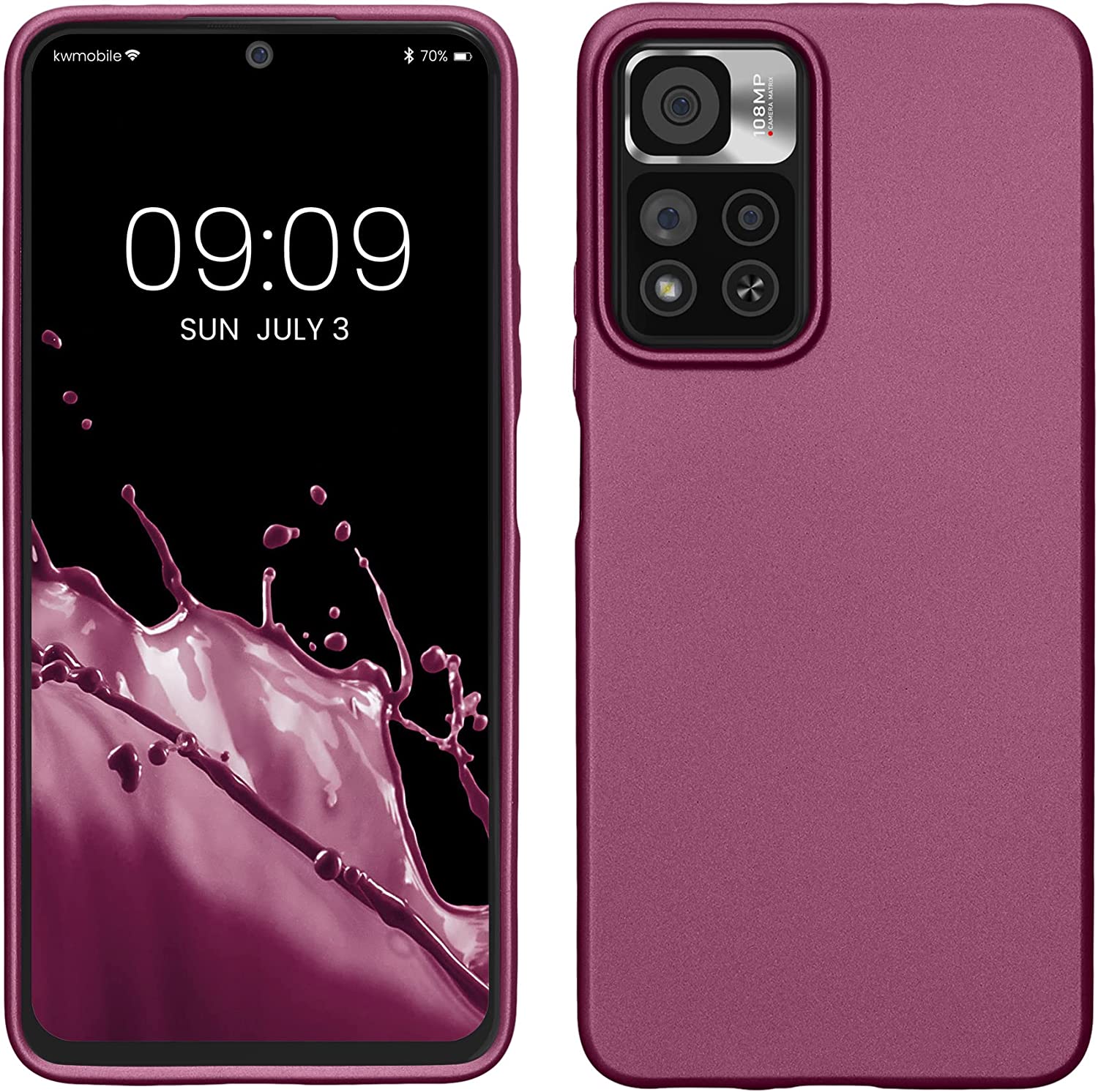 KW Xiaomi Redmi Note 11 Pro+ 5G Θήκη Σιλικόνης TPU - Metallic Lavender - 59142.230