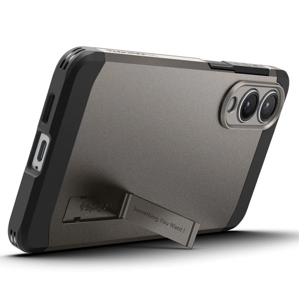 Spigen Samsung Galaxy S25 Edge - Tough Armor Mag - Σκληρή Θήκη με MagSafe - Gunmetal